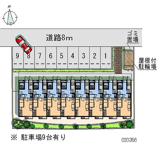 ★手数料０円★名古屋市守山区幸心２丁目　月極駐車場（LP）